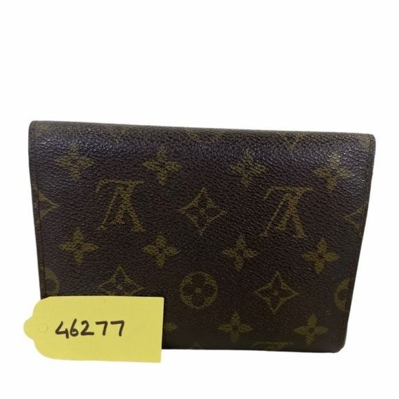 Authentic Louis Vuitton Wallet Porte Tresor Etui Papier Trifold LV Vintage - Picture 2 of 11